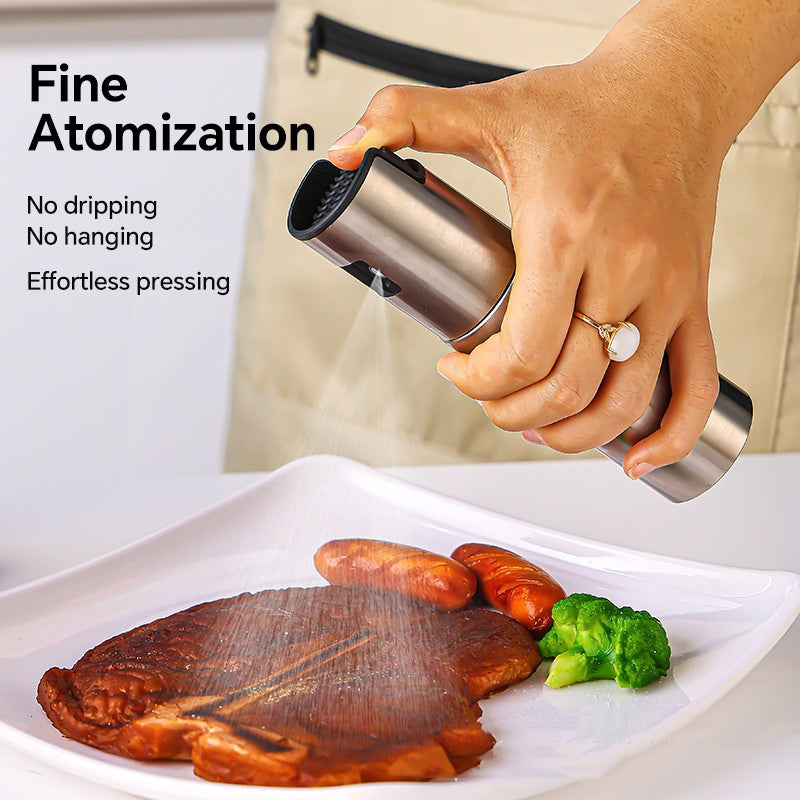 Glass Oil Spray Bottle – Precision Mist Dispenser for Cooking & BBQ