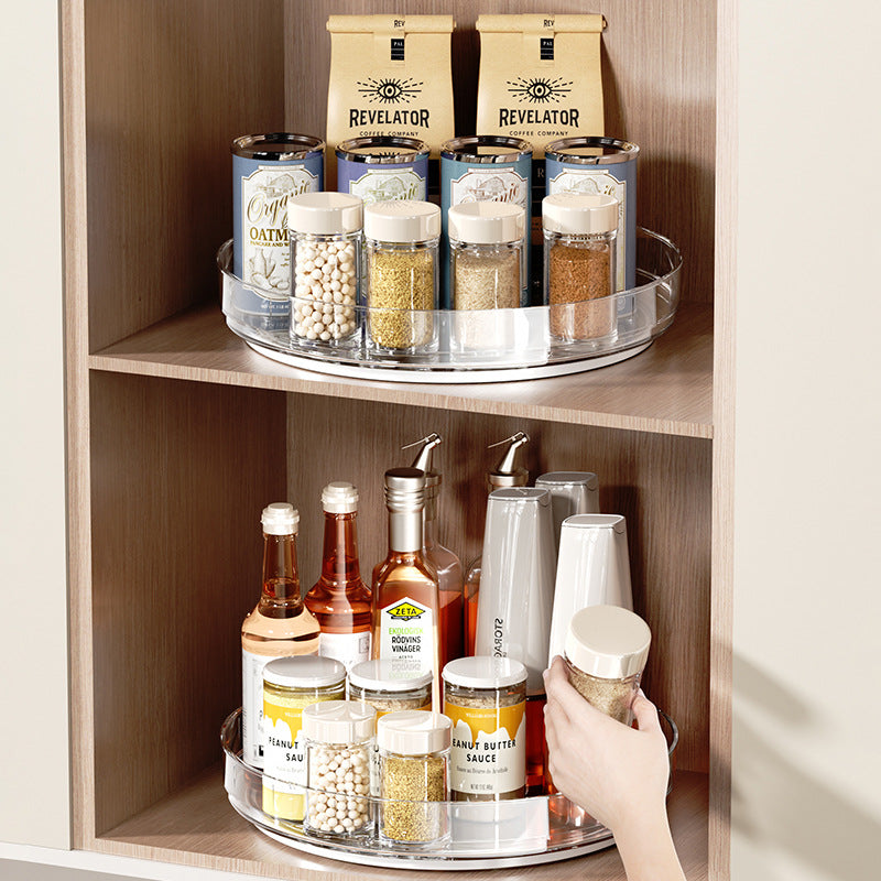 Rotating Countertop Spice Rack – Multi-Purpose Kitchen Organiser