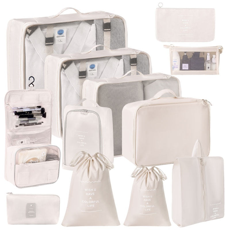 Travel Packing Cubes Set – 8-Piece Suitcase Clothing Organiser