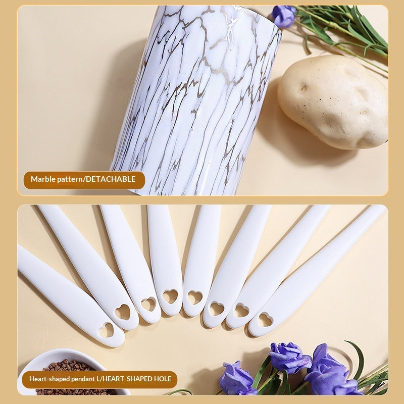 Food-Grade Silicone Kitchen Utensil Set – Heat-Resistant Cooking Tools