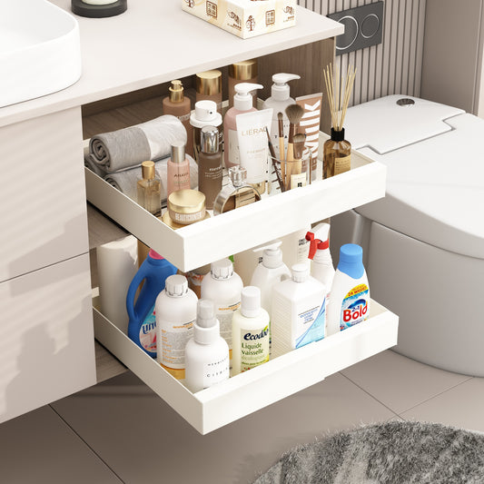 Bathroom Washstand Storage Box – Punch-Free Wall Shelf Organiser