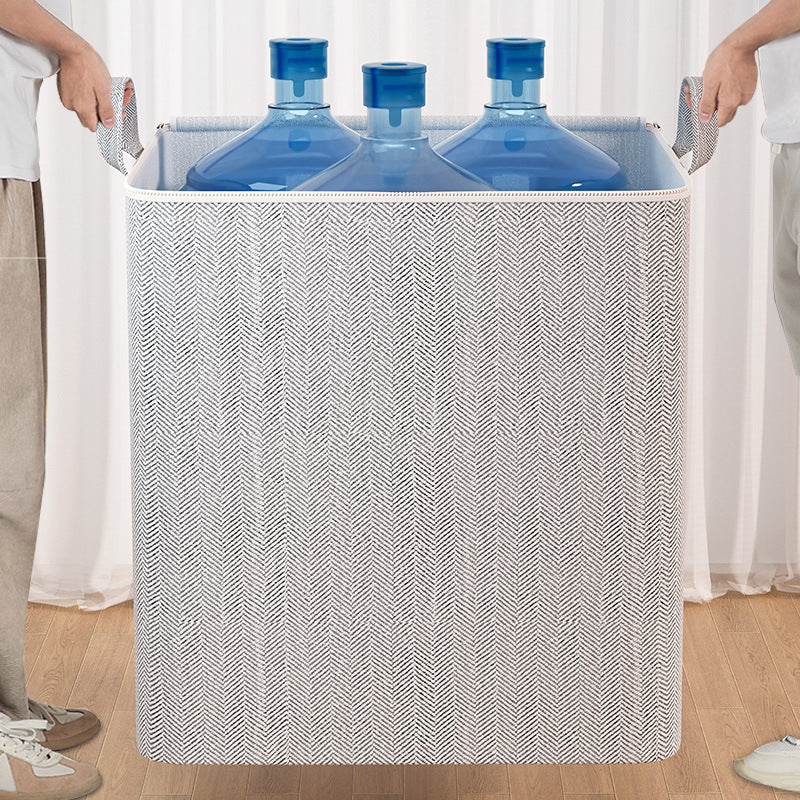 Large-Capacity Wardrobe Storage Box – Non-Woven Clothes & Quilt Organiser