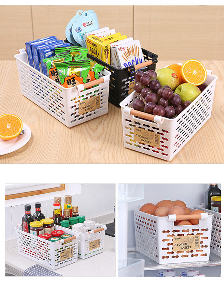 Japanese-Style Silicone Storage Basket – Kitchen & Home Organiser