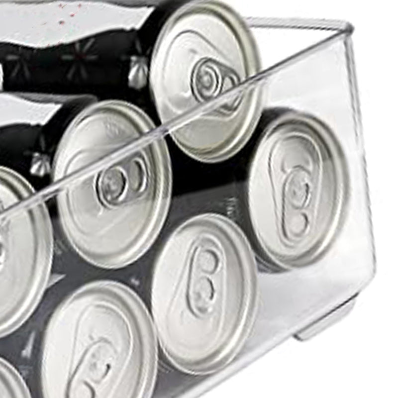 Fridge Beverage Storage Box – Stackable Drink Organiser for Refrigerator