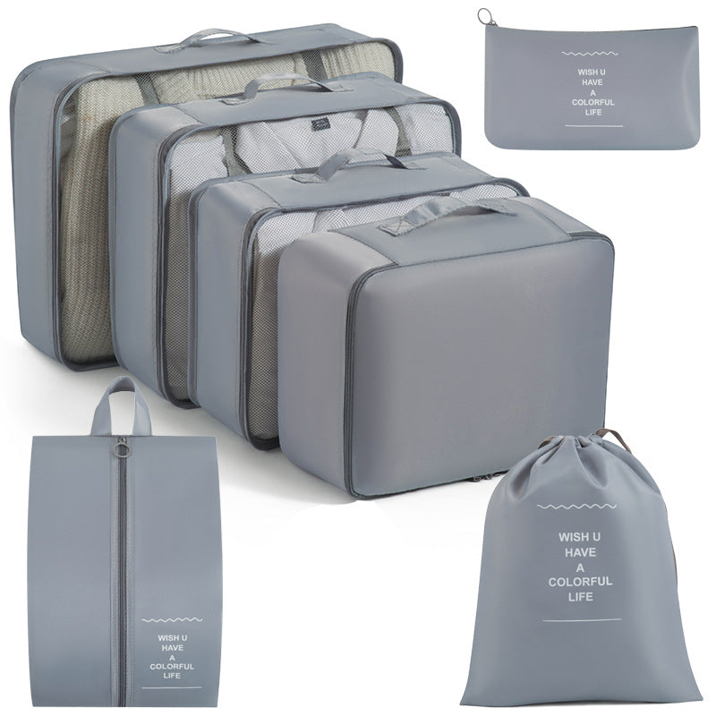 Waterproof Oxford Toiletry Bag Set – Multi-Piece Travel Makeup Organiser