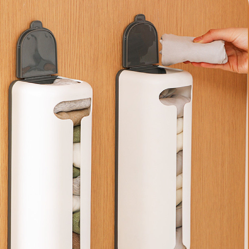 Wall-Mounted Bin Bag Dispenser – Kitchen Rubbish Bag Storage Box