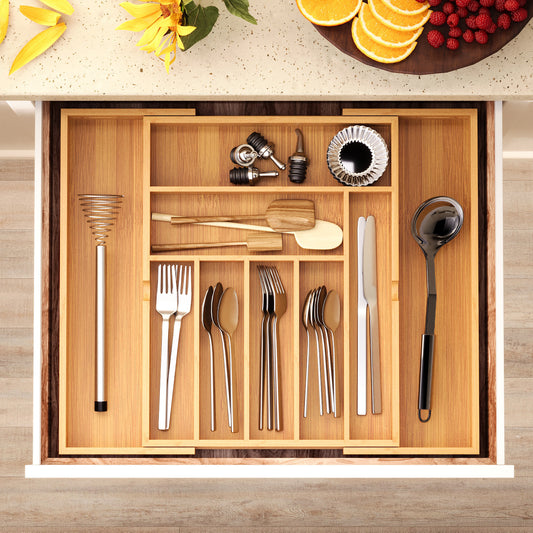 Pull-Out Kitchen Utensil Organiser – Retractable Bedside & Home Tool Rack