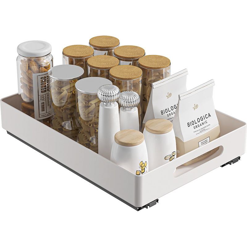 Under-Sink Pull-Out Storage Rack – Kitchen Organiser
