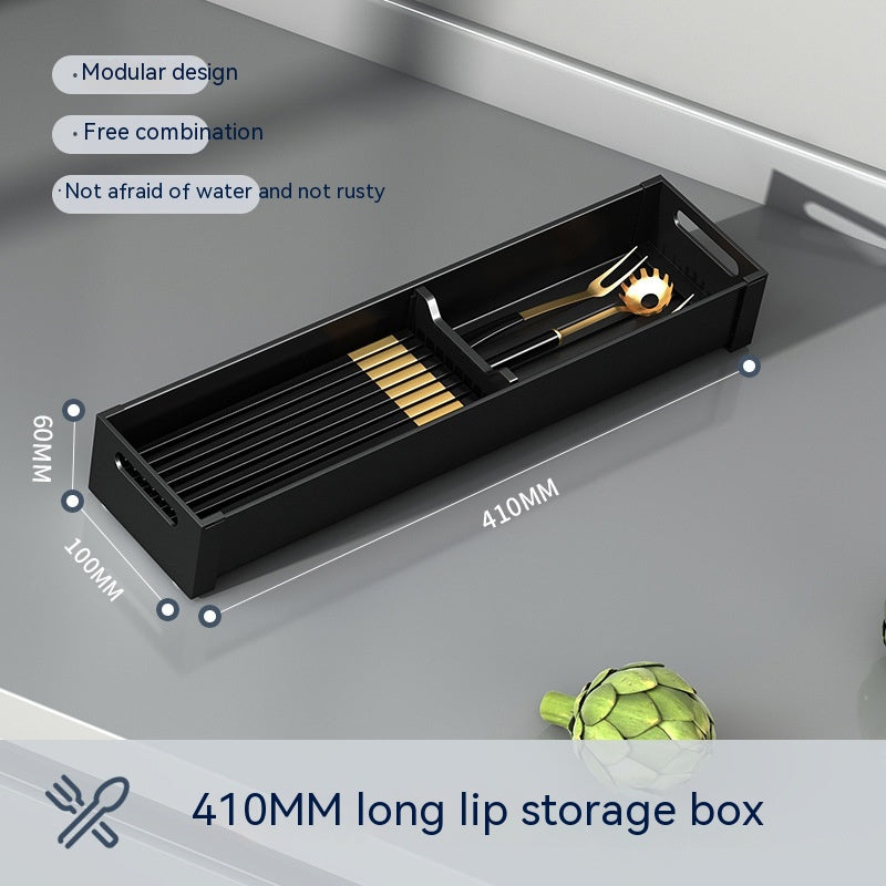 Kitchen Drawer Storage Box Partition – Modular Aluminium Organiser