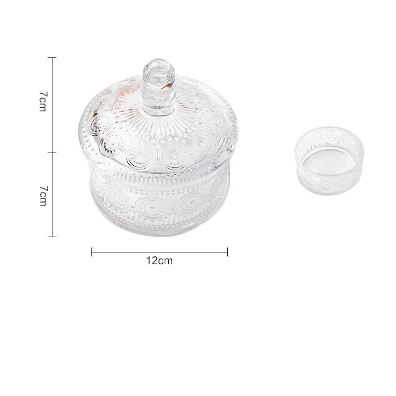 Glass Food Storage Jars with Lids – Set of 3 Airtight Kitchen Canisters