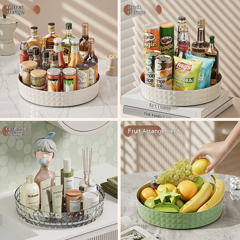 Rotating Multi-Purpose Storage Box – 360° Kitchen & Home Organiser