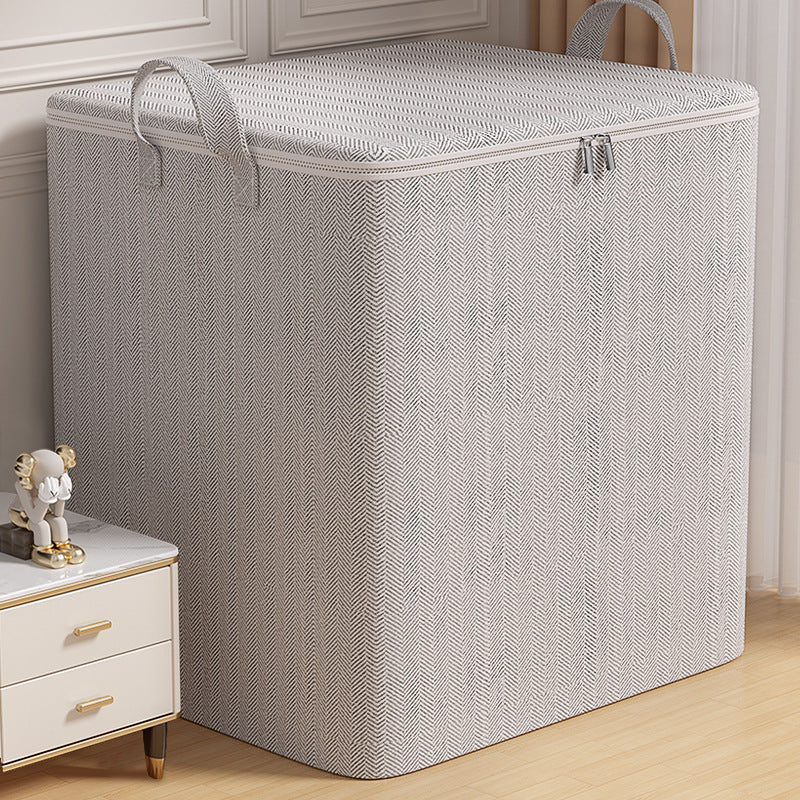 Large-Capacity Wardrobe Storage Box – Non-Woven Clothes & Quilt Organiser