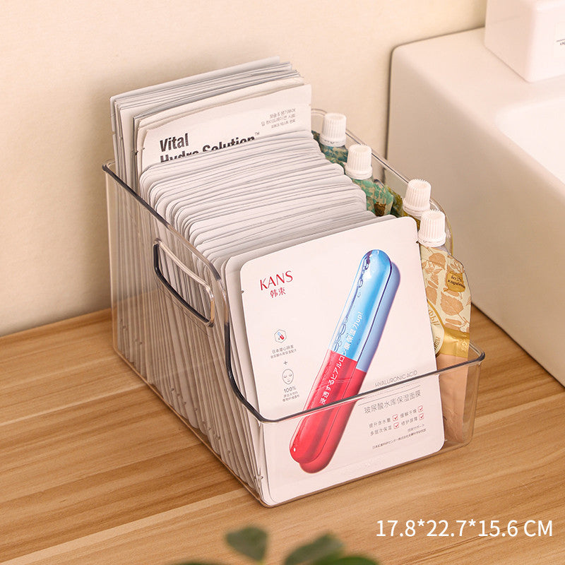 Acrylic Desk Organiser with Drawers – Cosmetic & Mask Storage Rack
