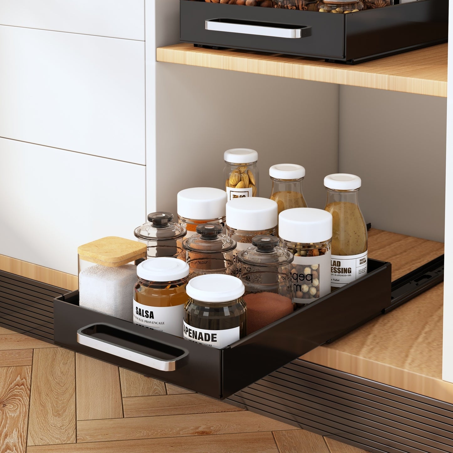 Multi-Functional Kitchen Storage Rack – Expandable Tableware Organiser